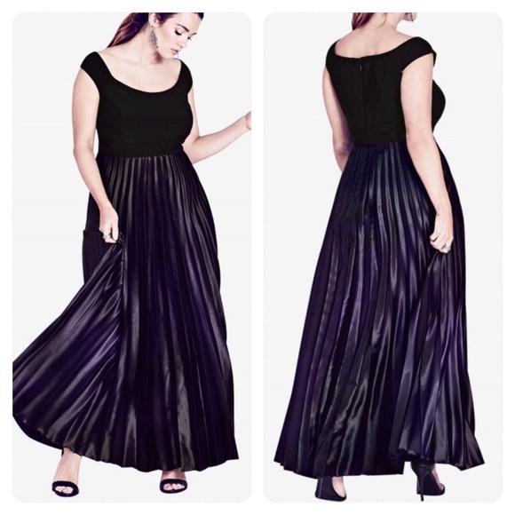 city chic ombre dress